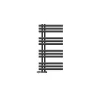 Sèche-Serviettes Mixte|Luxebath Radiateur de Salle de Bain Iron EM 500x1000 mm Anthracite Raccord Central
