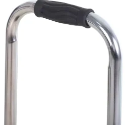 Homcom Marche avec barre d'appui - marchepied de sécurité - marche d'accès au bain - plateforme & patins antidérapants - acier galvanisé