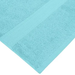 Serviette De Bain|Sensei Maison Maxi drap de bain 550 g/m² Bleu Turquoise 100x150 cm LUXURY