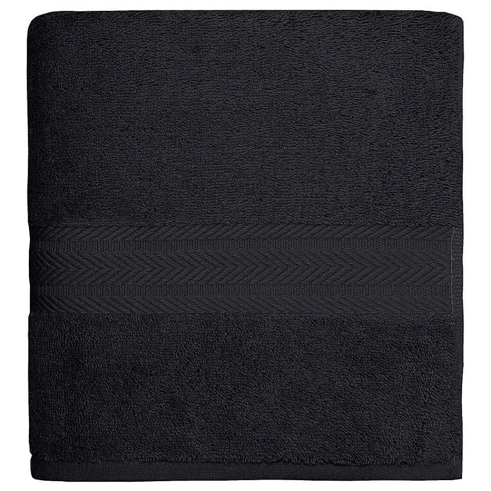 Serviette De Bain|Sensei Maison Maxi drap de bain 550 g/m² Bleu Nuit 100x150 cm LUXURY