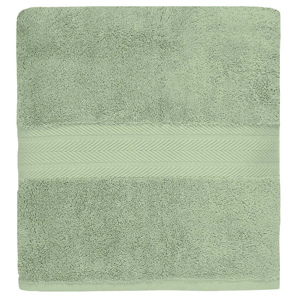 Serviette De Bain|Sensei Maison Maxi drap de bain 550 g/m² Sauge 100x150 cm LUXURY