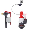 Chasse D'Eau|Wirquin Mécanisme de chasse d'eau double chasse latéral 3L/6L MW2 + câble + robinet