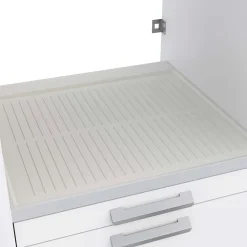 T-Bath Meuble armoire pour machine à laver 67,2x144cm blanc