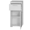 Chb Collection Meuble bas - Mélaminé - Blanc - 37 - 79 - 31 cm