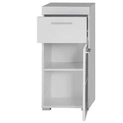 Chb Collection Meuble bas - Mélaminé - Blanc - 37 - 79 - 31 cm