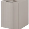 Armoire De Salle De Bains|Furnidea Meuble bas de salle de bain à suspendre avec une porte FLOW CACHEMIRE 40 cm