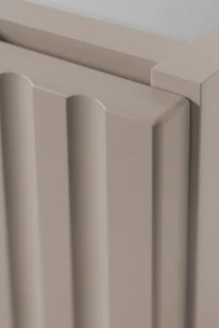 Armoire De Salle De Bains|Furnidea Meuble bas de salle de bain à suspendre avec une porte FLOW CACHEMIRE 40 cm