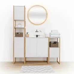 Meuble Sous Lavabo|5Five Meuble bas sous lavabo Naturéo blanc - Blanc-