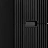 Furnidea Meuble colonne de salle de bain suspendu VENA noir 36 x 136 cm