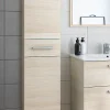 Ondee Meuble colonne de salle de bains l.35 cm effet bois Ondise