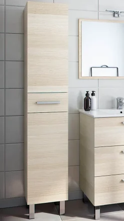 Ondee Meuble colonne de salle de bains l.35 cm effet bois Ondise