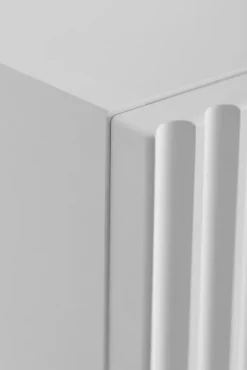 Colonne De Salle De Bains|Furnidea Meuble colonne de salle de bain suspendu VENA blanc 36 x 136 cm