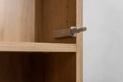 Furnidea Meuble colonne de salle de bain à suspendre NOVA OAK 30 X 140 cm