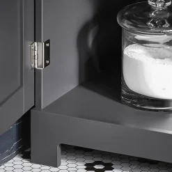 Colonne De Salle De Bains|Sobuy Meuble Colonne de Salle de Bain Armoire Rangement, BZR17-DG,