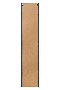Colonne De Salle De Bains|Furnidea Meuble colonne de salle de bain à suspendre NOVA NOIR 30 X 140 cm