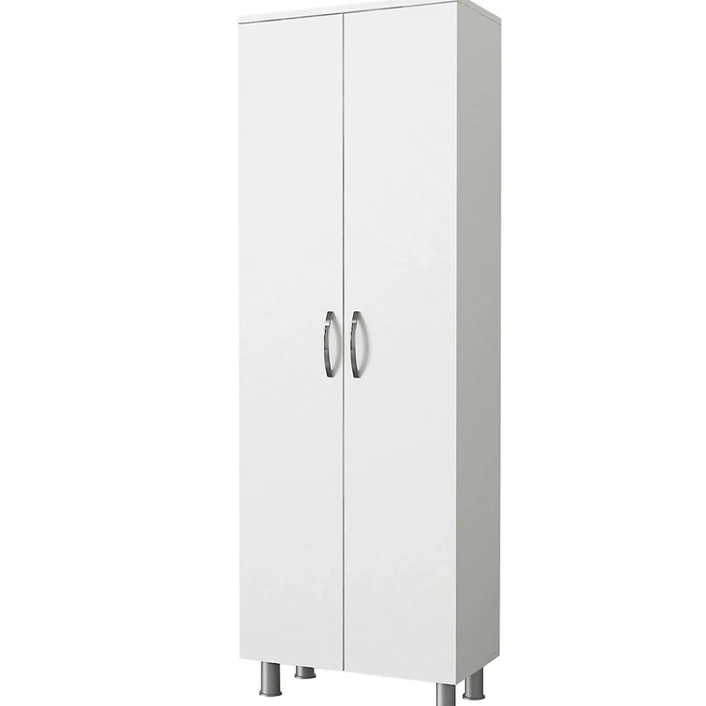 Armoire De Salle De Bains|Pier Import Meuble colonne salle de bains blanc 2 portes H 173, 6 cm JENA