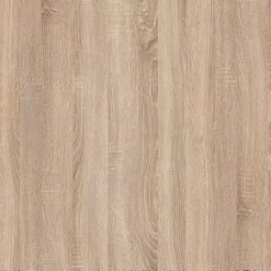 Planète Bain Meuble colonne salle de bain 140 cm suspendu - Effet chêne Sonoma - Karaib 2