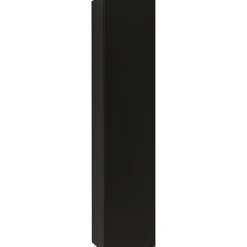 Planète Bain Meuble colonne salle de bain 140 cm suspendu - Noir mat - Karaib 2