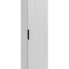 Furnidea Meuble colonne suspendu de salle de bain ADEL BLANC 35 x 140 cm