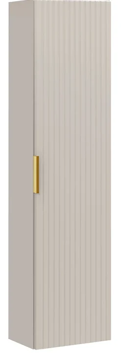 Colonne De Salle De Bains|Furnidea Meuble colonne suspendu de salle de bain ADEL CACHEMIRE 35 x 140 cm