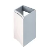 Meuble Sous-Vasque| Meuble complément sous vasque blanc mat Vague 34 cm version gauche