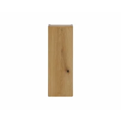 Armoire De Salle De Bains|Meublorama Meuble de rangement de salle de bain VANO 1 porte Coloris chene L20 x P57 x H18 cm Meuble suspendu