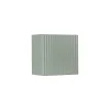 Meublorama Meuble de rangement salle de bain ELVINA 1 porte 30x30 cm Vert sauge pastel Meuble suspendu