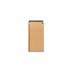 Meublorama Meuble de rangement salle de bain ELVINA 1 porte H57 cm Vert sauge pastel Suspendu