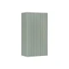 Meublorama Meuble de rangement salle de bain ELVINA 1 porte H57 cm Vert sauge pastel Meuble suspendu