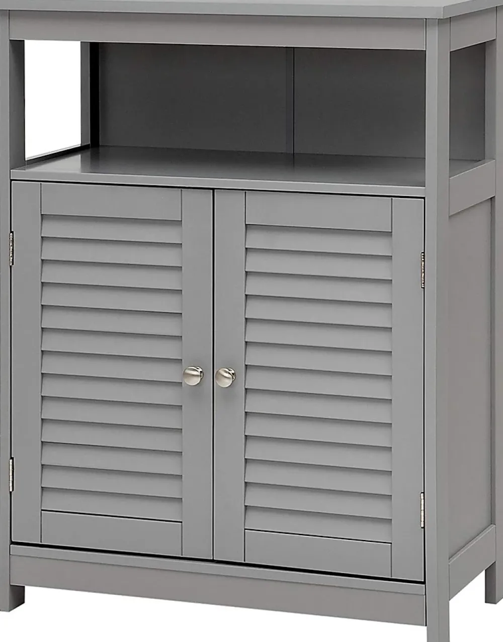 Armoire De Salle De Bains|Meuble De Salle De Bains Faible Profondeur|Giantex Meuble de Rangement sur Pieds Armoire de Salle de Bain en MDF avec 2 Portes a Volets et Etagere Reglable