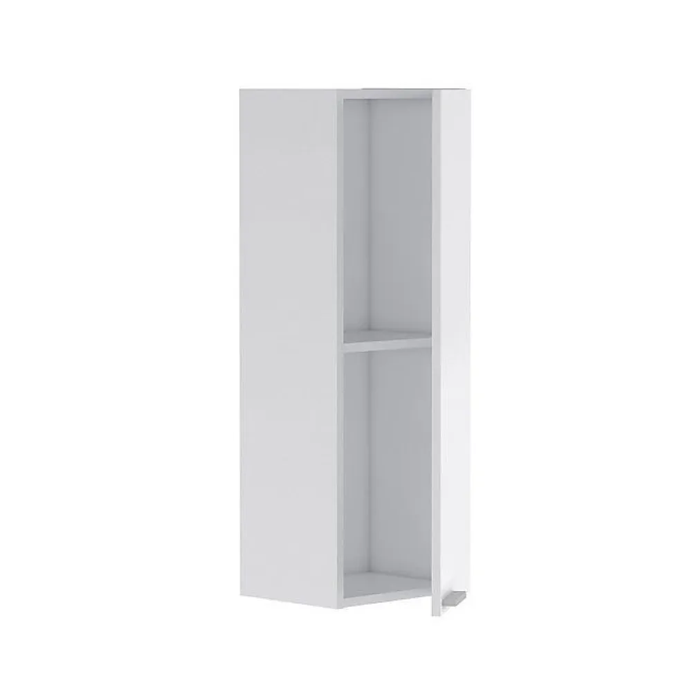 Generique Meuble de salle de bain - ARKITMOBEL - Koncept - Colonne moderne - Blanc - À monter soi-même