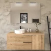 Ensemble Meuble De Salle De Bains|Cosyneo Meuble de salle de bain avec vasque à poser ronde KING - 100cm