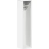 Vidaxl Meuble de salle de bain avec porte-rouleau blanc 20,5x20x90 cm