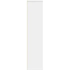 Vidaxl Meuble de salle de bain avec porte-rouleau blanc 20,5x20x90 cm
