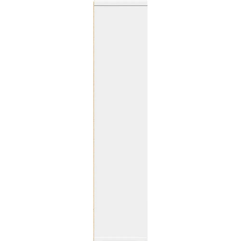 Vidaxl Meuble de salle de bain avec porte-rouleau blanc 20,5x20x90 cm