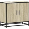 Vidaxl Meuble de salle de bain avec lavabo Chêne Sonoma 65 x 33 x 60 cm Bois d'ingénierie