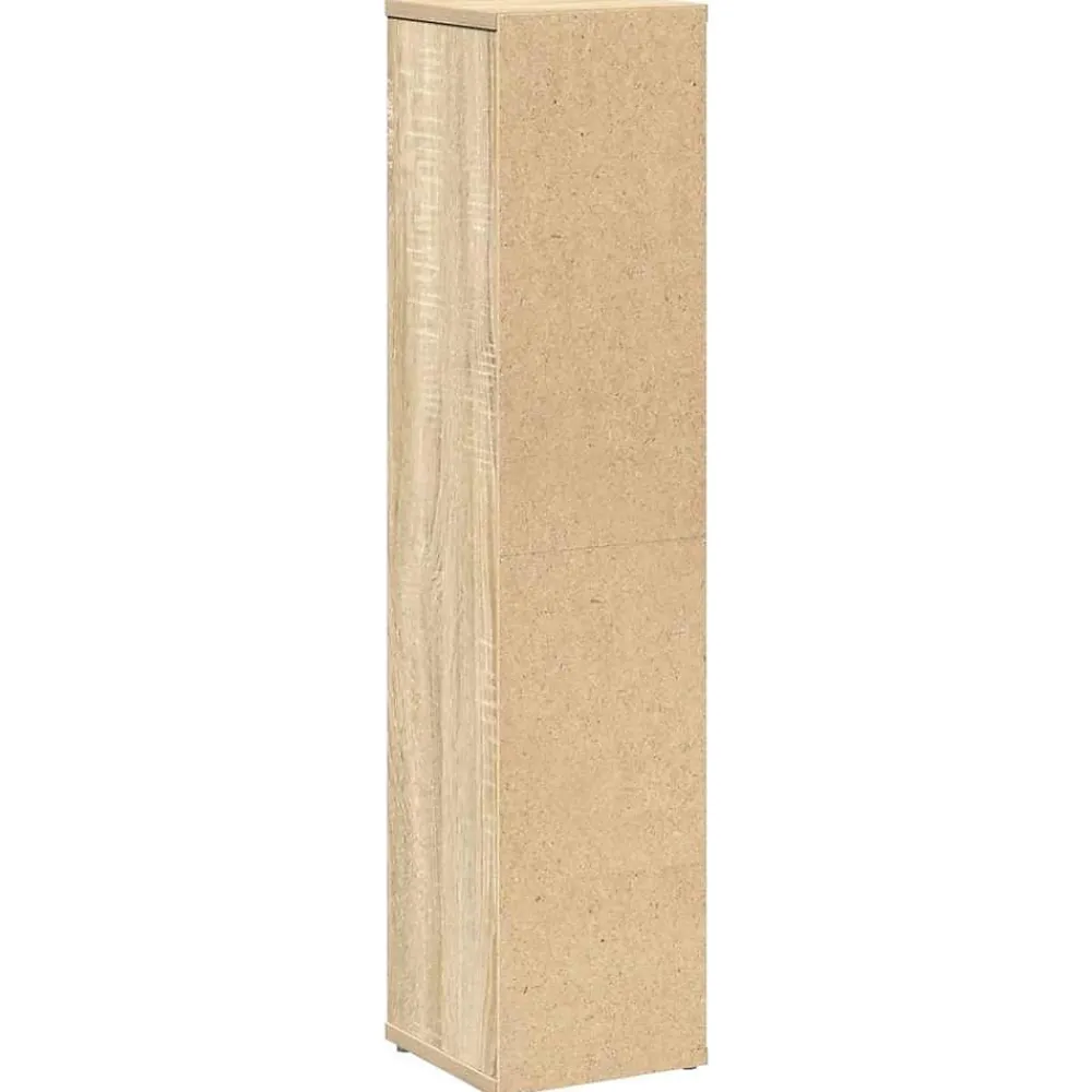Vidaxl Meuble de salle de bain avec porte-rouleau chêne sonoma