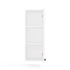 3xE Living Meuble de salle de bain, blanc, 35 x 67 x 30 cm