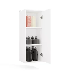 3xE Living Meuble de salle de bain, blanc, 35 x 67 x 30 cm