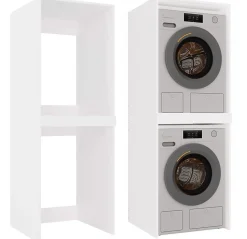 Armoire De Salle De Bains|3xE Living Meuble de salle de bain, blanc, 64 x 180 x 64 cm