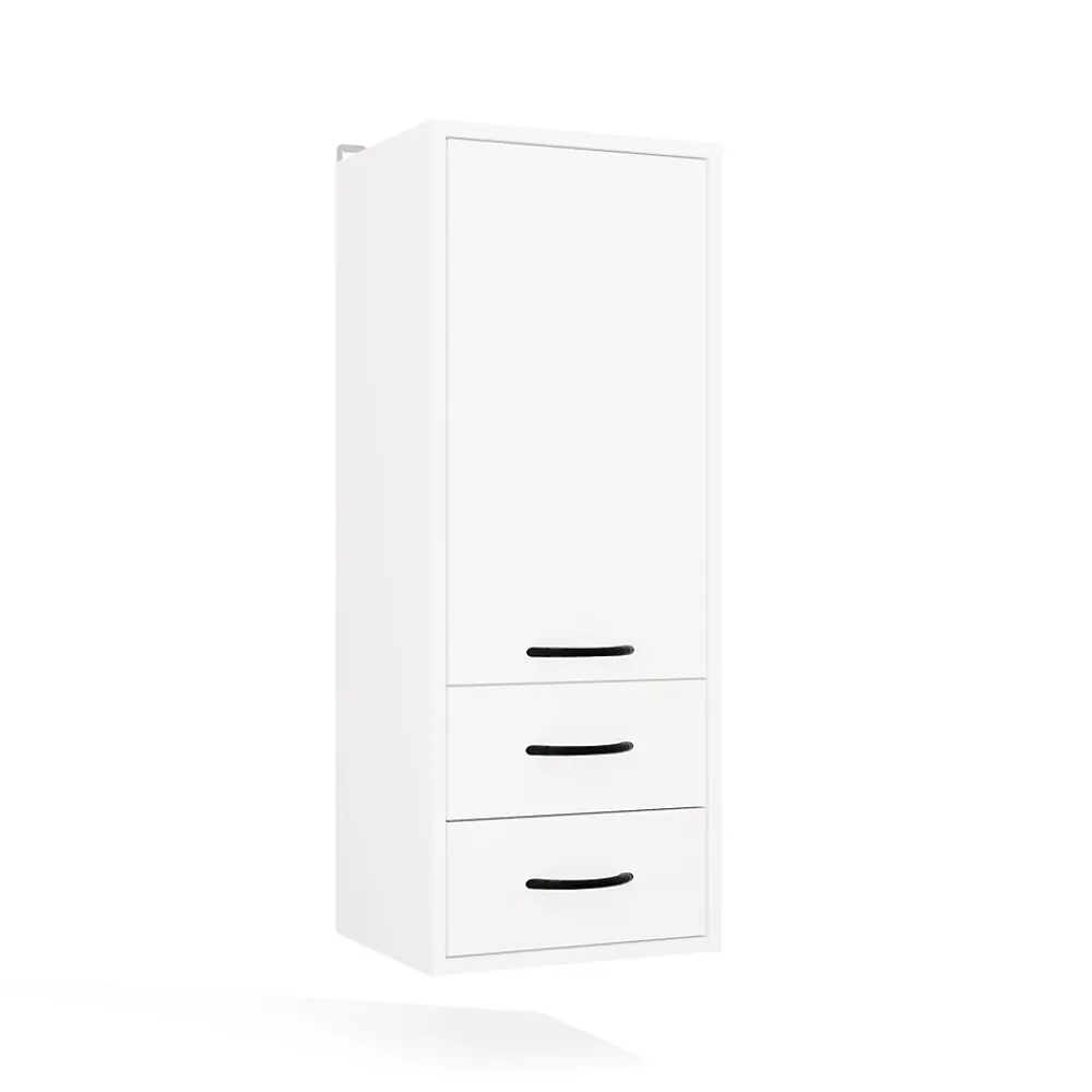 Etagère Salle De Bains|3xE Living Meuble de salle de bain, blanc, 35 x 67 x 30 cm