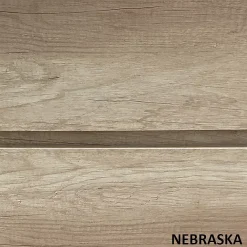 Cosyneo Meuble de salle de bain 80cm simple vasque - sans miroir - 3 tiroirs - nebraska (bois clair) - MAYOR