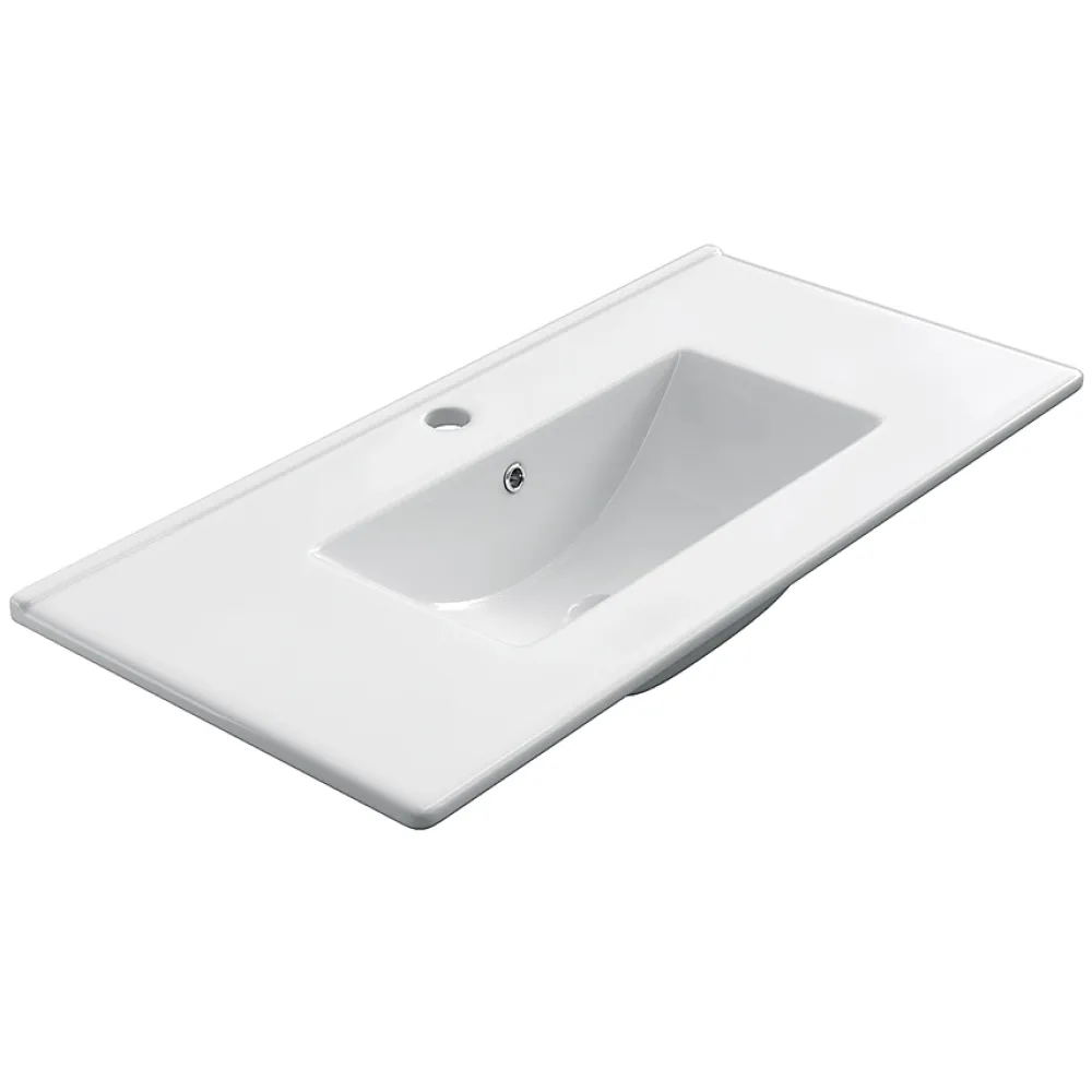 Meuble Vasque|Cosyneo Meuble de salle de bain 80cm simple vasque sans miroir sur pieds avec portes et tiroirs - cambrian (chêne clair) - HARO