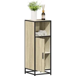 Vidaxl Meuble de salle de bain Chêne Sonoma 35x37,5x100 cm Bois d'ingénierie