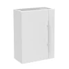 Meuble Sous-Vasque|AICA Sanitaire Meuble de salle de bain 44cm avec 2 compartiments, suspendu, blanc