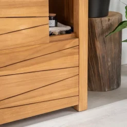 Meuble Sous-Vasque|Wanda Collection Meuble de salle de bain en teck massif Cosy 70 cm