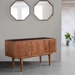 Bois Dessus Bois Dessous Meuble de salle de bain en mindi massif 135 cm