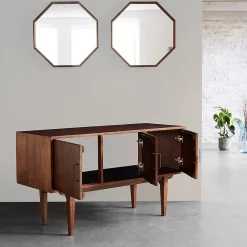 Bois Dessus Bois Dessous Meuble de salle de bain en mindi massif 135 cm