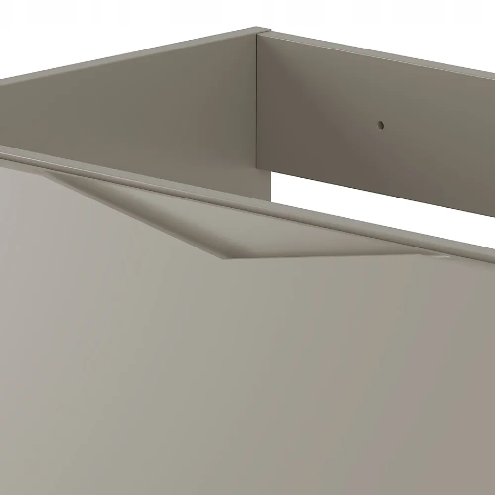 Meuble Sous Lavabo|Furnidea Meuble de salle de bain sous vasque suspendu DELCA cachemire 60 cm