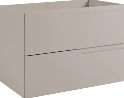 Meuble Sous Lavabo|Furnidea Meuble de salle de bain suspendu sous vasque MODERN cachemire 80 cm